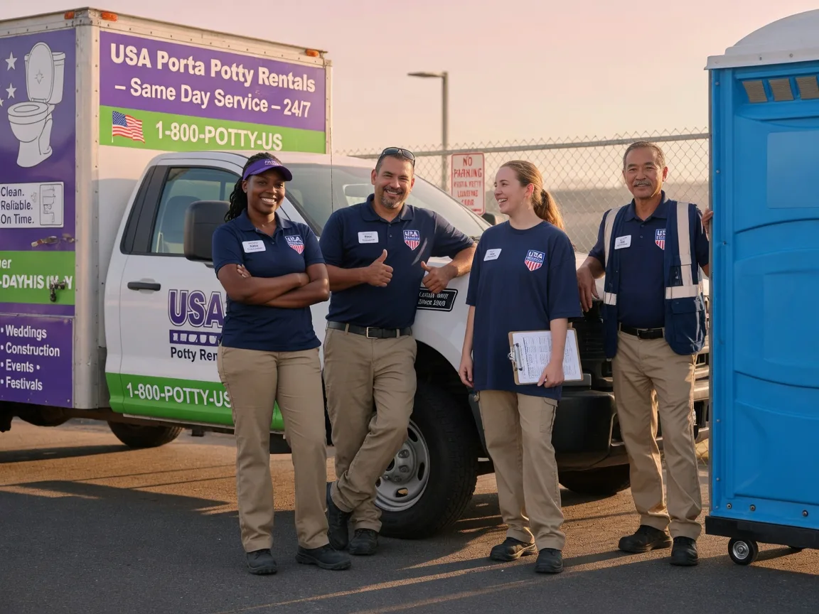 Porta Potty Rental company in Spring Valley, CA